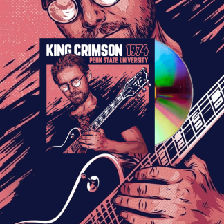 Okładka płyty CD wykonawcy King Crimson o tytule 1974 Penn State University