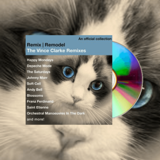Okładka płyty CD wykonawcy Vince Clarke o tytule Remix/Remodel: The Vince Clarke Remixes