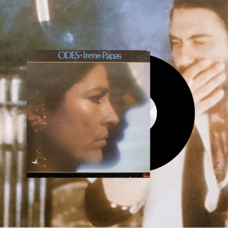 Okładka płyty winylowej wykonawcy Vangelis Irene Papas o tytule ODES