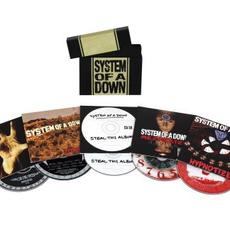 Okładka płyty winylowej wykonawcy System Of A Down o tytule Box Set 5CD