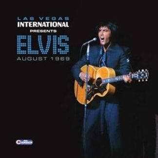 Okładka płyty CD wykonawcy Elvis Presley o tytule Las Vegas August 1969