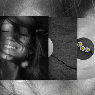 Ariana Grande petal Translucent Pearly White Vinyl on LP