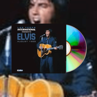Okładka płyty CD wykonawcy Elvis Presley o tytule Las Vegas August 1969