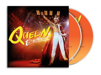 Okładka płyty CD wykonawcy Queen o tytule Budapest