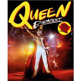 Okładka płyty Blu Ray wykonawcy Queen o tytule Budapest