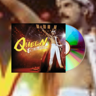 Okładka płyty DVD wykonawcy Queen o tytule Budapest