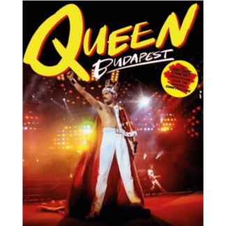 Okładka płyty Blu Ray wykonawcy Queen o tytule Budapest